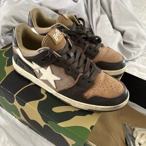 Bape SK8 sta beige